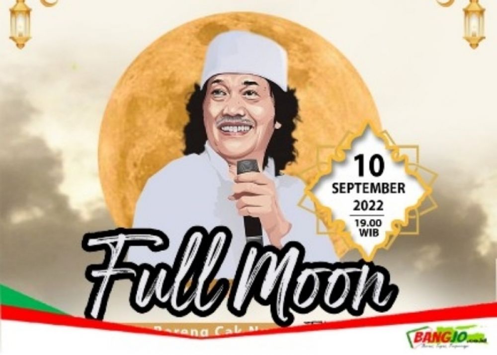 Pemkab Bojonegoro menghadirian Cak Nun dalam Gelaran Full Moon Sinau Bareng Cak Nun di Alun-alun Bojonegorom (ist) 