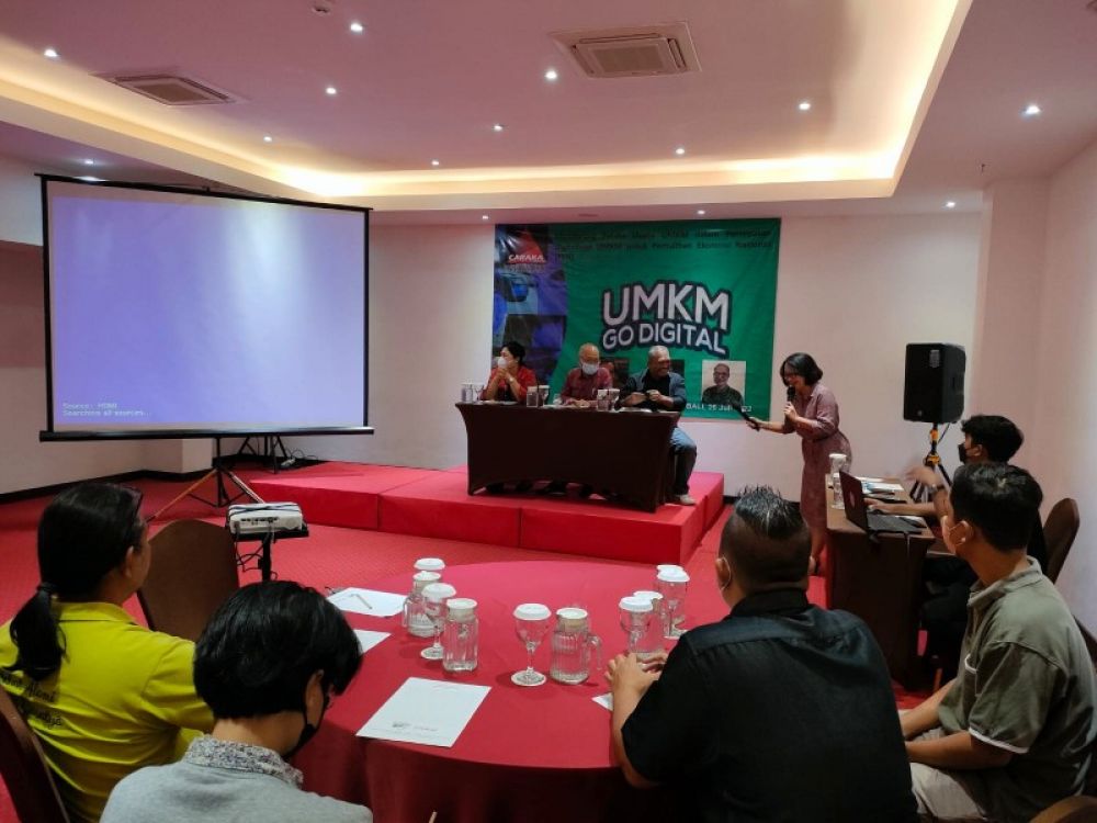 Caraka Poduction saat menggelar kegiatan Focus Group Diskusi di Fave Hotel Bali. (Ist) 