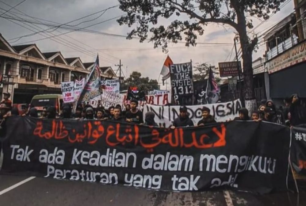 BNPM bereaksi atas imbauan Wali Kota Malang, Sutiaji kepada Aremania agar demostrasi kepada Tuhan. (foto: doi nuri / B-news.id)