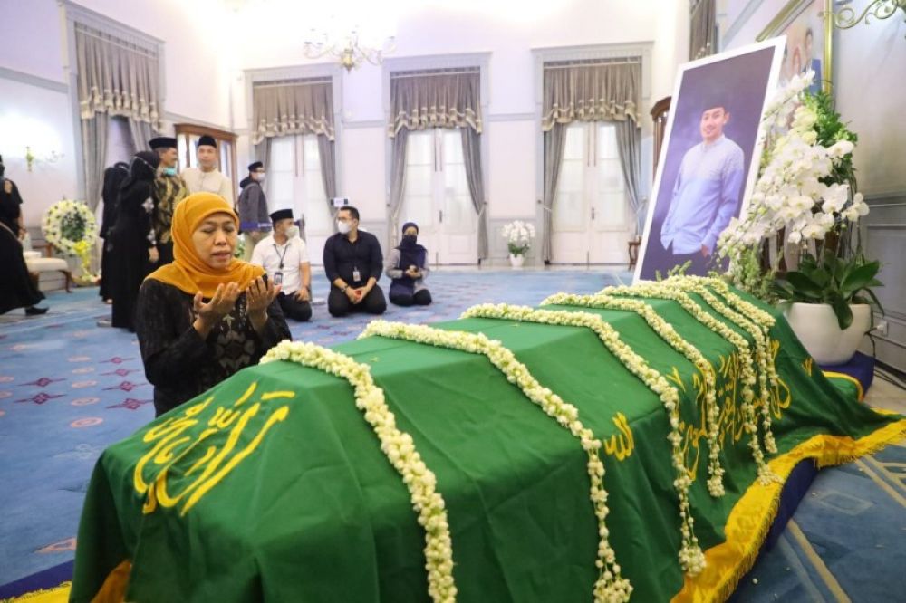 Gubernur Khofifah: Kebaikan Eril Jadi Teladan bagi Generasi Muda