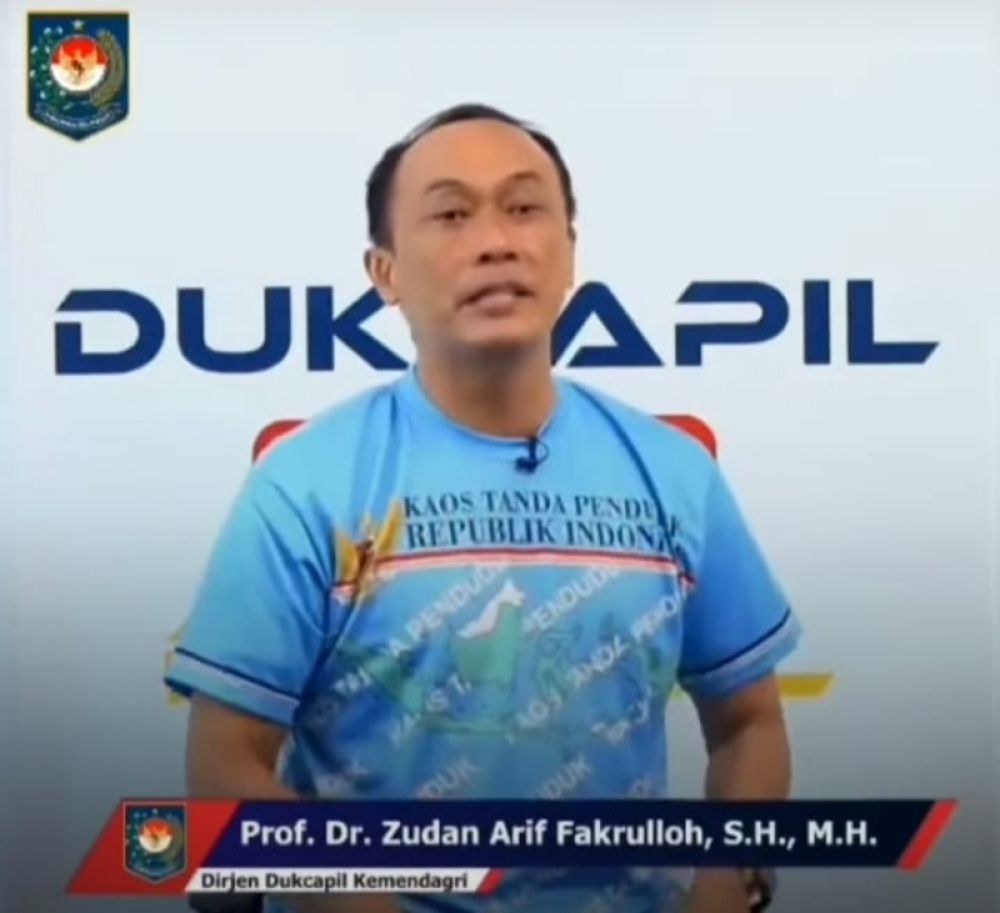 Dirjen Dukcapil, Zudan Arif Fakrullah (ist) 