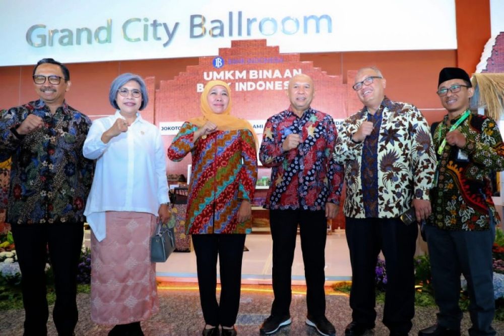 Gubernur Khofifah gerakan nasional pengendalian inflasi pangan Jawa Timur 2923. (Ist) 