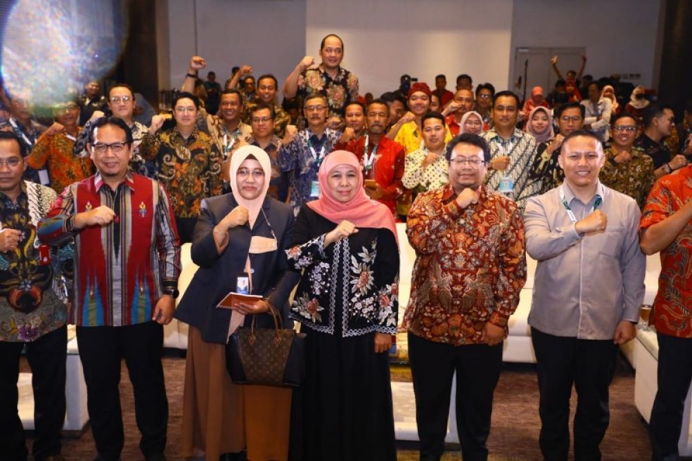 Gubernur Khofifah menghadiri pembukaan Desa Mandiri dan Akademi Wisata 2023. (Ist) 