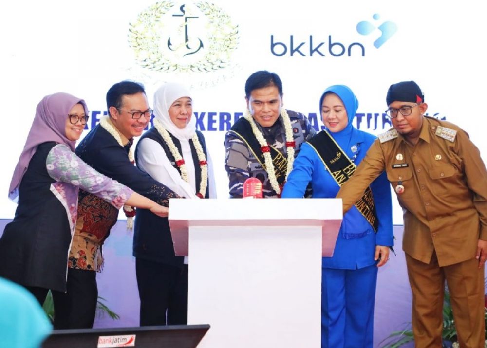 TNI AL dan BKKN Galakkan Program Keluarga Keren Bebas Stunting di Madura, Gubernur Khofifah: Strong Partnership Wujudkan Jatim Bebas Stunting