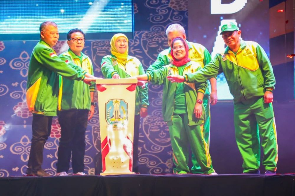 Gubernur Khofifah secara resmi membuka Forda 1 Jatim di Kota Malang. (Ist) 