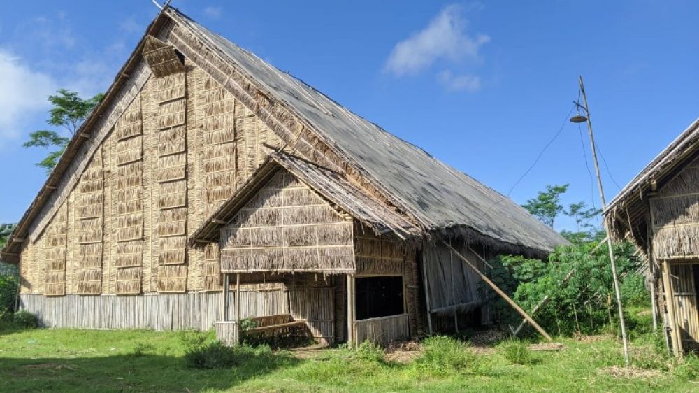 Ilustrasi gudang tembakau yang terbakar. (Ist) 
