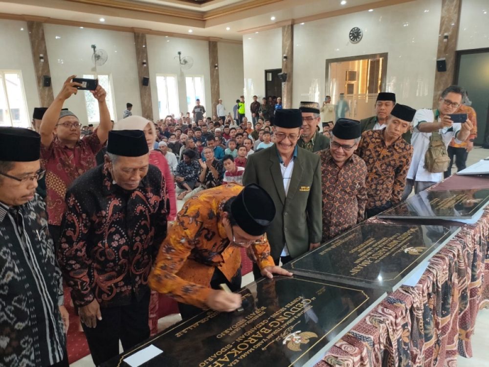 Bupati Muhdlor Resmikan Gedung Barokah LDII Seruni Gedangan