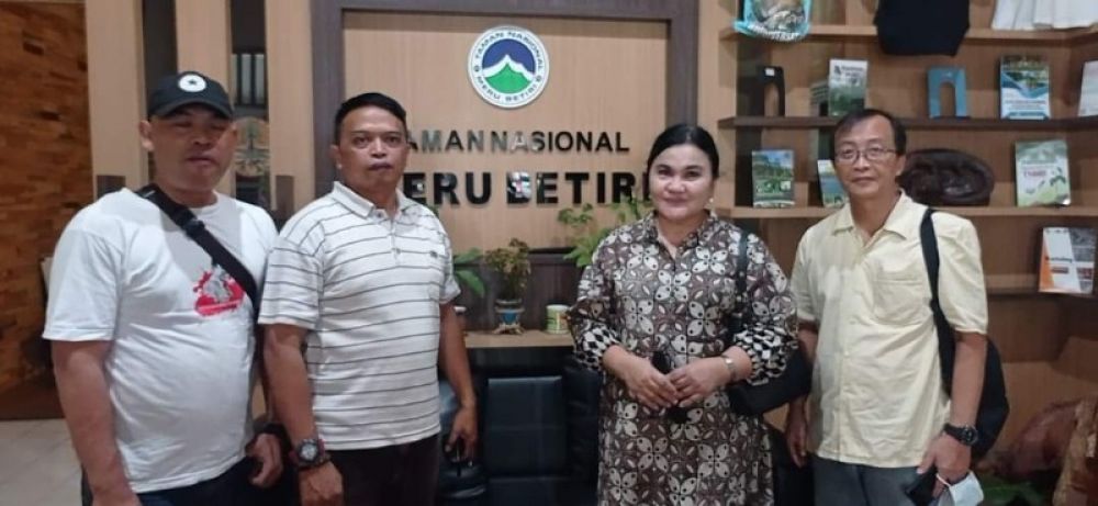 HPL mengaku, saat melakukan kunjungan ke UPT Pelayanan Sosial Tresna Werdha (Lansia) kabupaten Pasuruan. (Ist) 