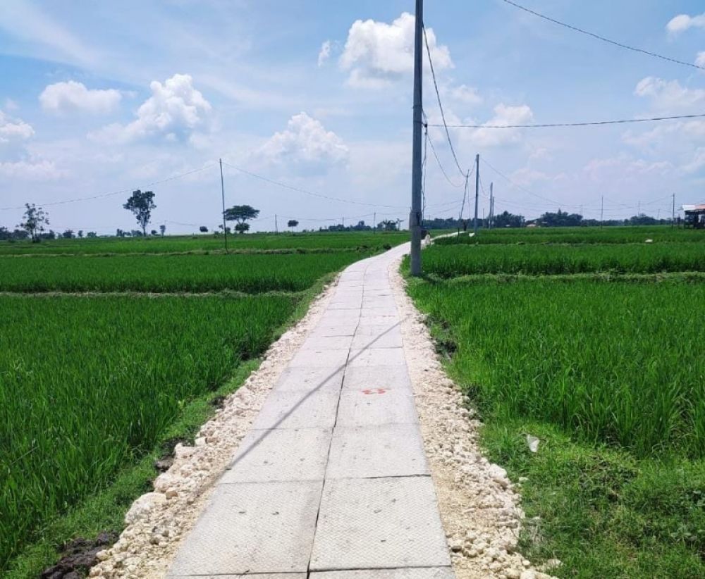 Program jalan usaha tani yang sudah dibangun oleh pemkab Bojonegoro mencapai 30.806 meter yang tersebar di 22 kecamatan pada Tahun 2022. (Ist) 