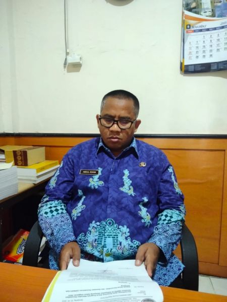 Kabid Perumahan dan Kawasan Pemukiman, Abd. Rokip, ST, MT (ist) 