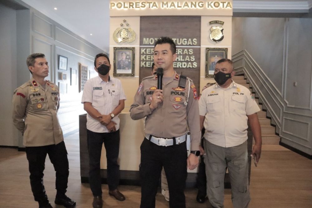 Urai Kemacetan, Polresta Malang Kota Gelar Rakor Lintas Sektoral