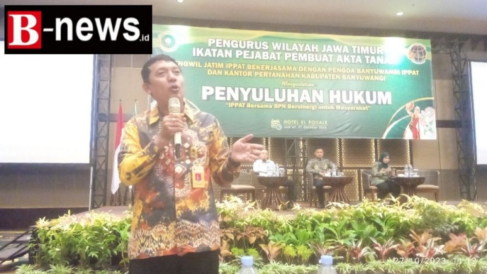 IPPAT Jatim Bersama Kantor Pertanahan Kabupaten Banyuwangi Bongkar-Bongkaran Isu Panas Pertanahan di Banyuwangi