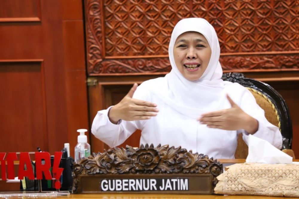 Gubernur Jawa Timur, Khofifah Indar Parawansa. (Ist) 