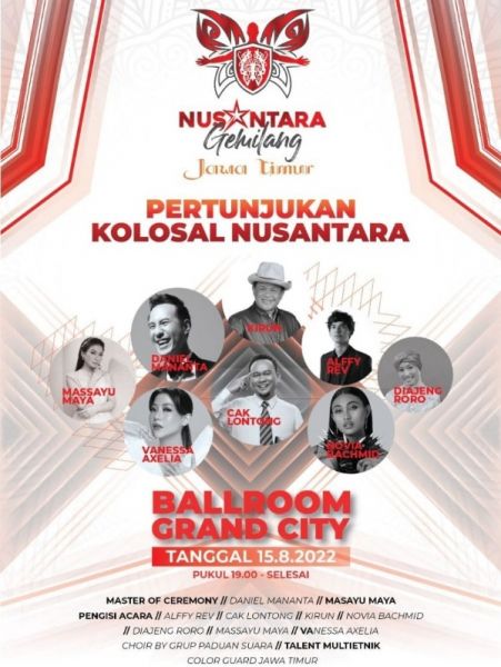 Ilustrasi : Gelar Malam puncak Gemilang Nusantata. (Ist) 