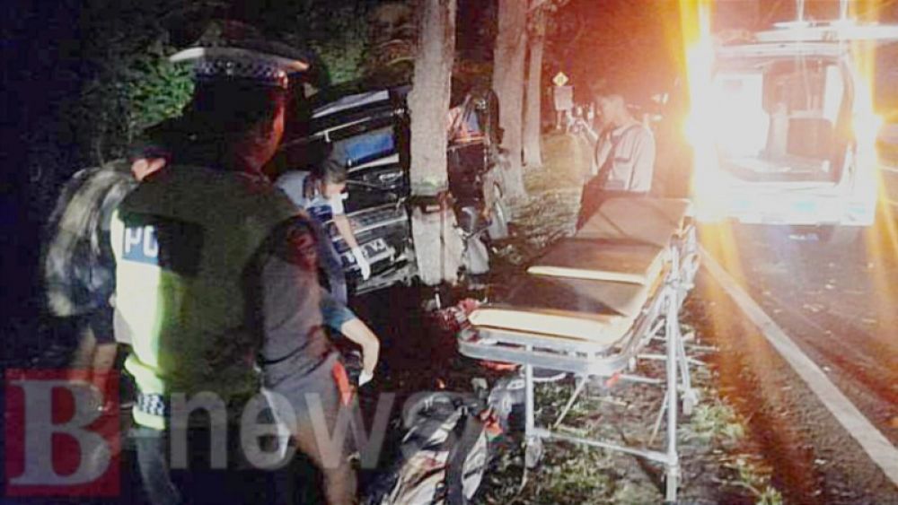 Tiga Warga Banyuwangi Terlibat Kecelakaan di Jembrana, Satu Orang Tewas