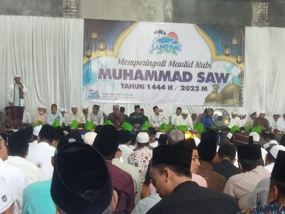 Maulid Nabi Muhammad SAW meriah di Kabupaten Sampang. (Ist) 