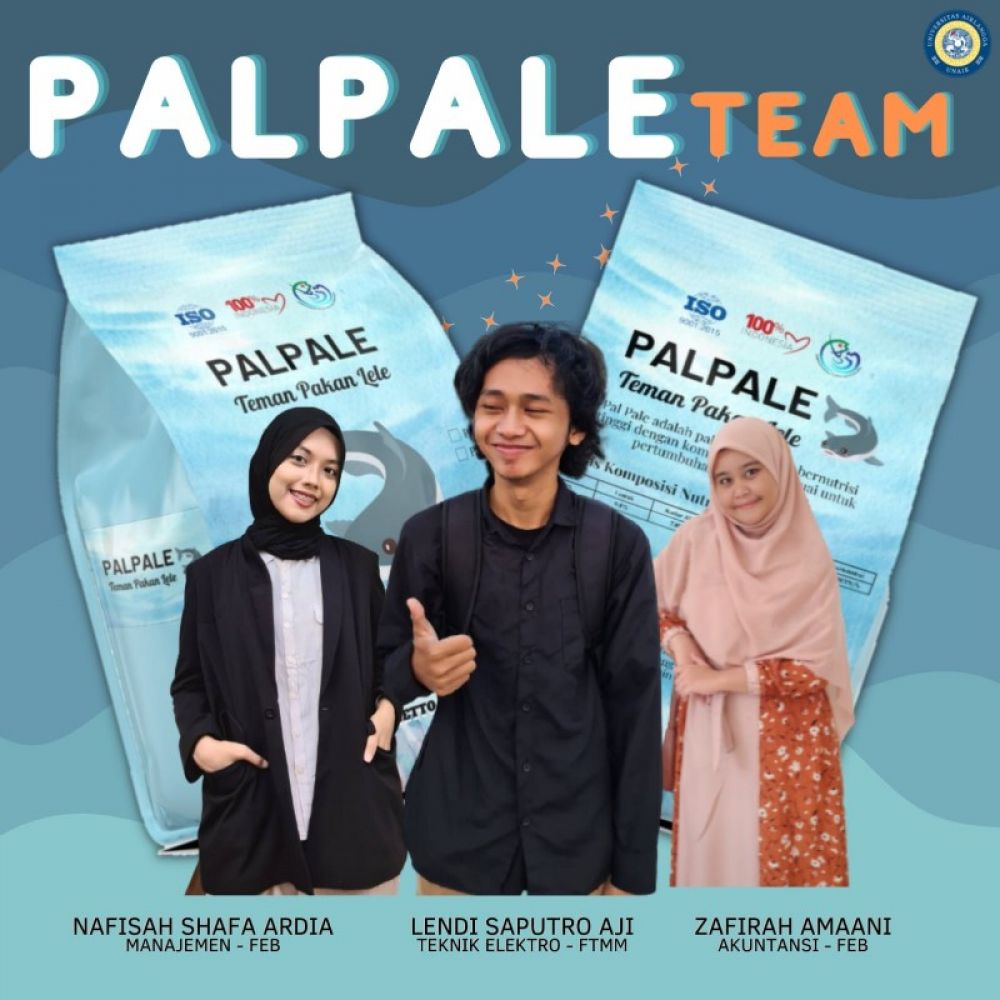 Mahasiswa UNAIR Lendi Saputro Aji, Nafisah Shafa Ardia dan Zafirah Amaani. Ketiganya berhasil meraih juara 1 Lomba Business Plan Kongres dan Konfernas IMABI 2022 (ist) 