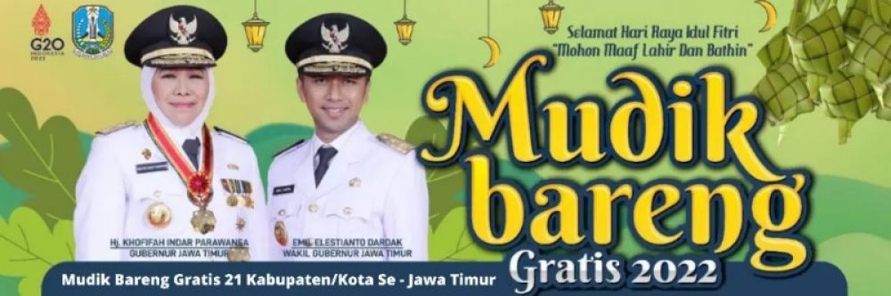 Gubernur Khofifah usai rakor angkutan lebaran 2022 menyediakan 10 armada bus Mudik Gratis rute Jakarta - Jatim. (Ist) 