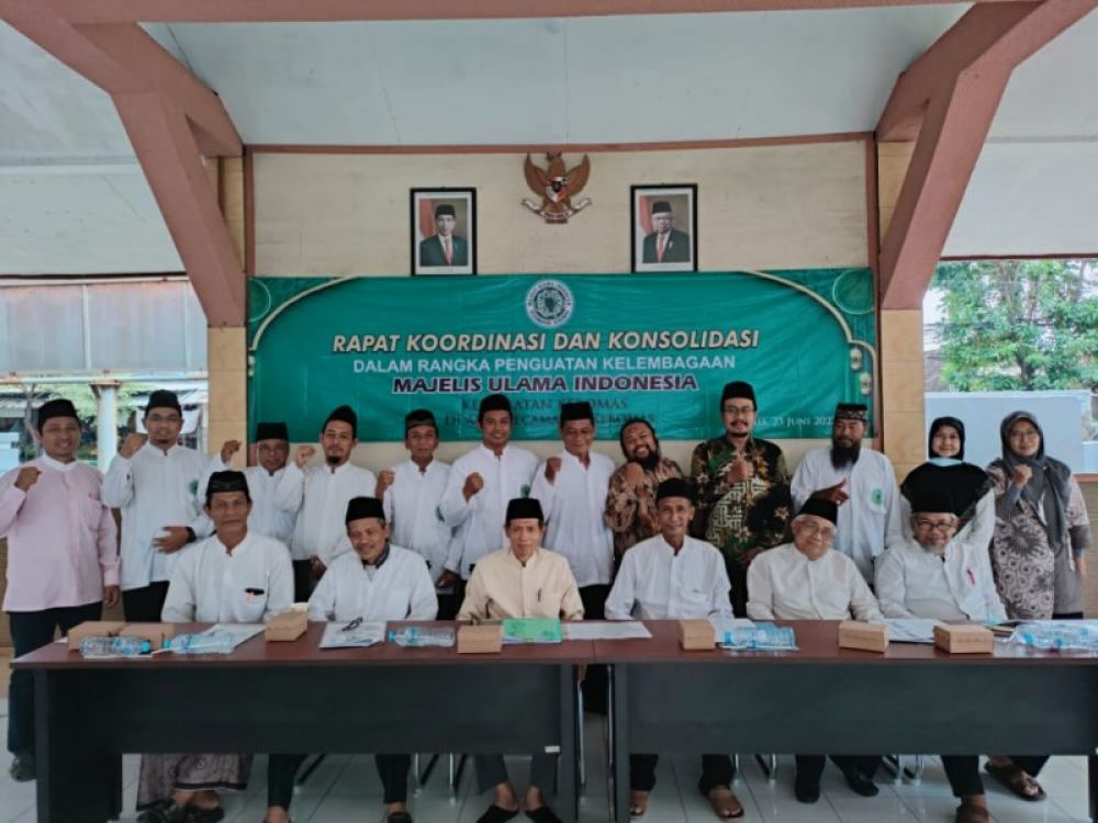 Ketua MUI Gresik berfoto bersama usai rakor. (Ist) 