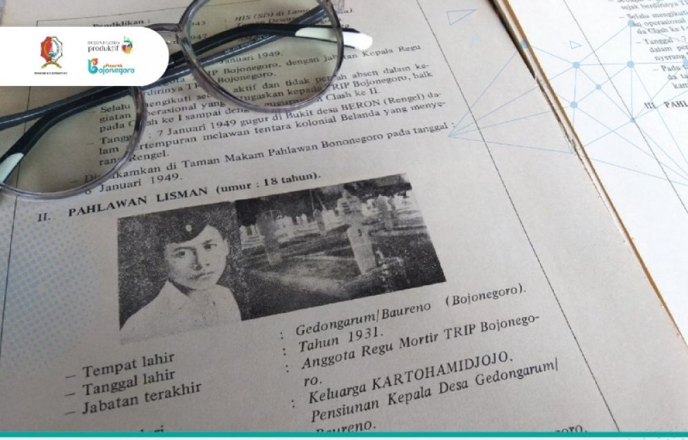 Para Pahlawan di Bojonegoro, Abadi dalam Nama Jalan dan Fasilitas Umum. (Ist) 