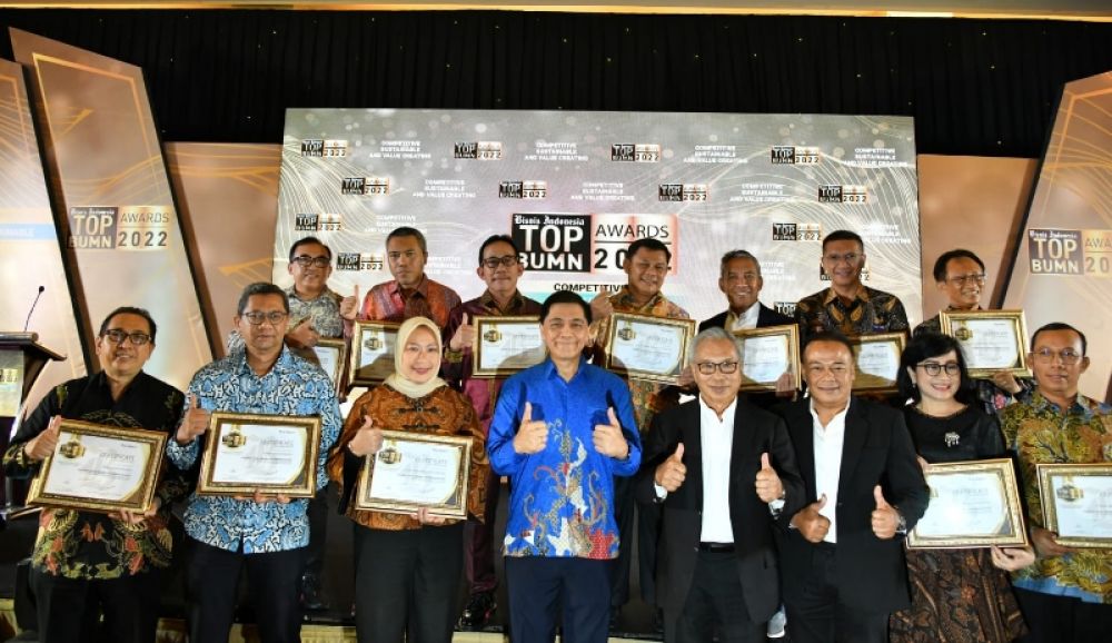 PT Pegadaian terima penghargaan Top BUMN Awads 2022. (Ist) 
