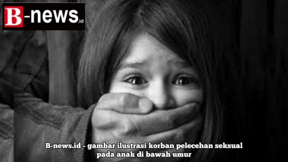 Ilustrasi gambar korban pelecehan seksual anak di bawah umur. (Ist) 