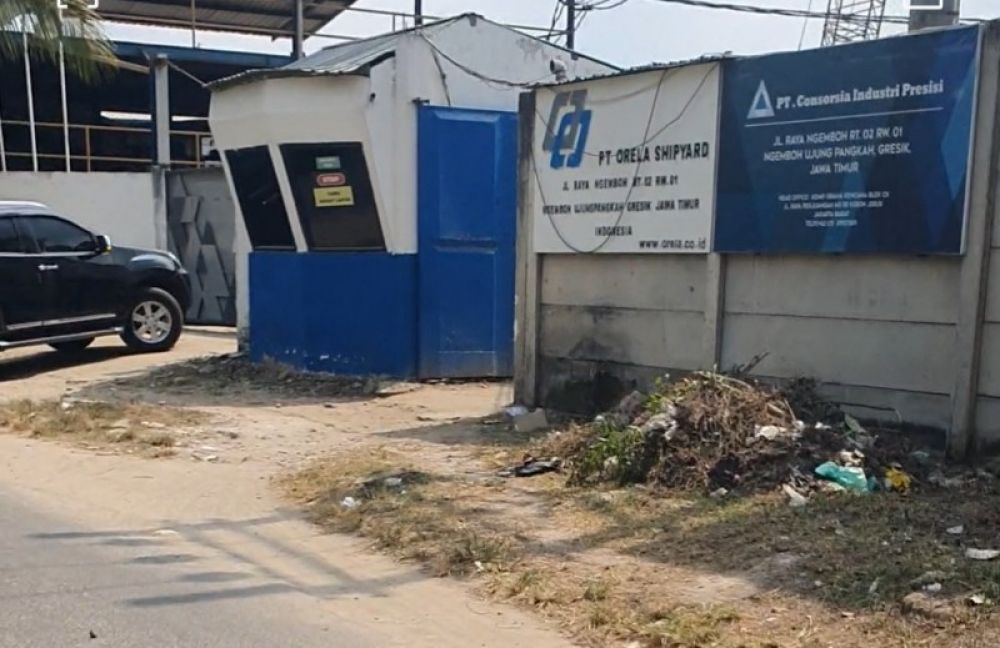 PT Orella Shipyard Gresik Hasil Reklamasi Belum Kantongi Ijin HPL