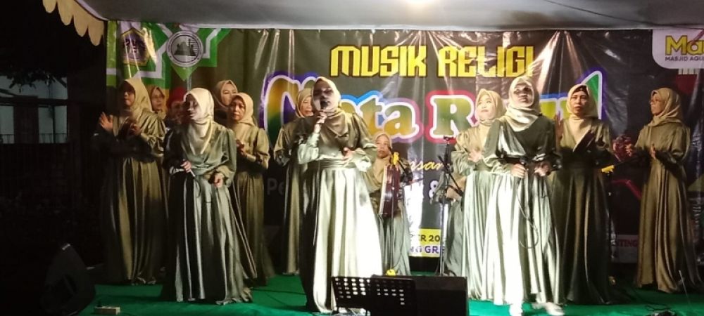 Puncak Maulid Fair dimeriahkan oleh musik Islami. (Ist) 