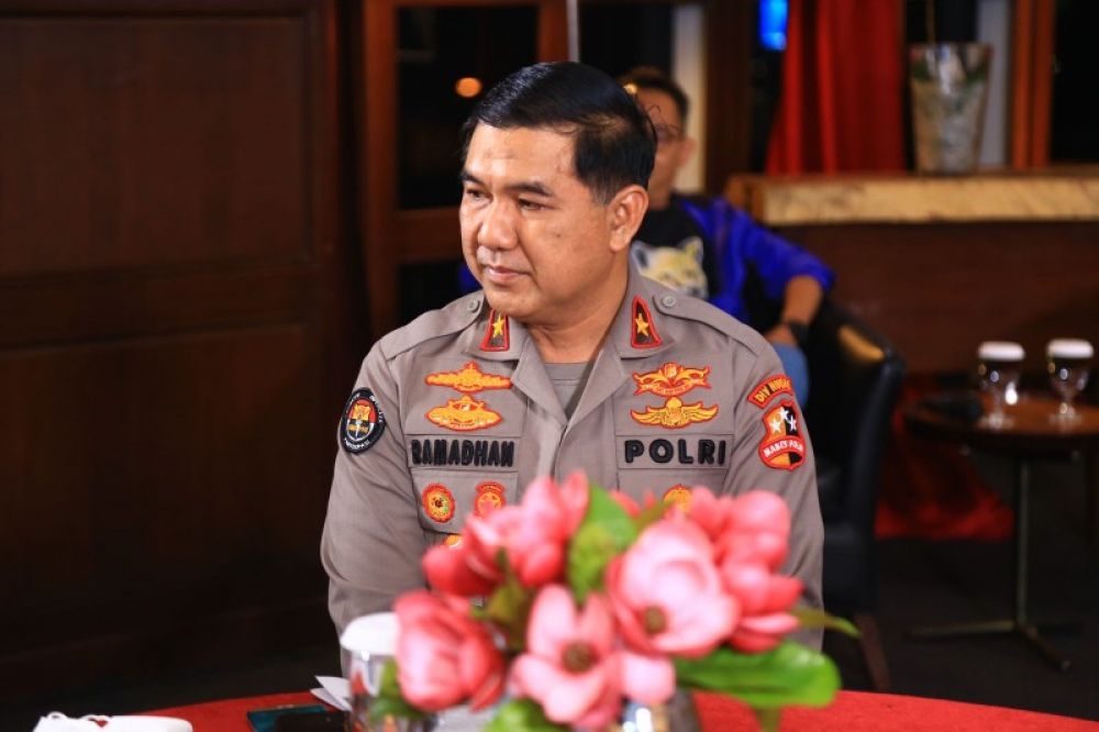 Karo Penmas Humas Polri, Brigjen Ahmad Ramadhan berikan keterangan pers. (Ist) 