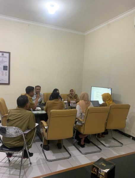 Rapat persiapan lomba TPS Tematik Pemilu 2024. (ist)