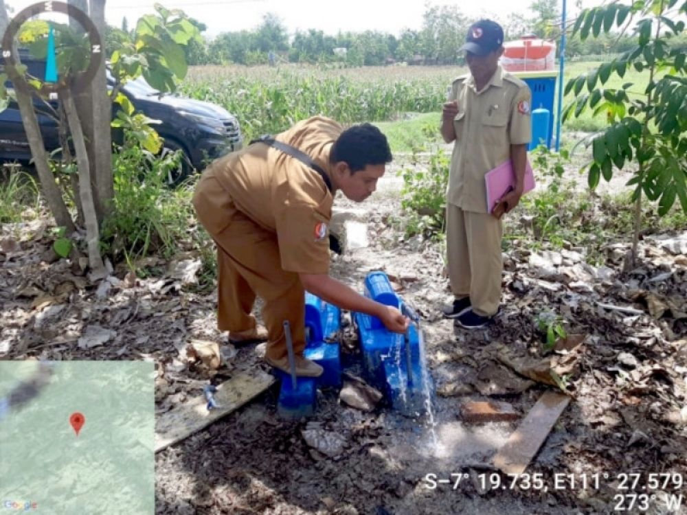 Pemkab Bojonegoro membangun sanitasi dan instalasi air bersih. (Ist) 