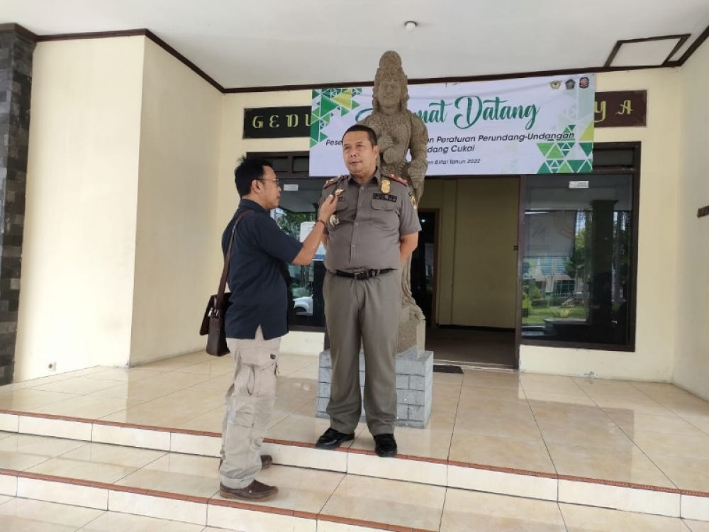 Kasatpol PP Kab Blitar Rustin Try Setyo Budi, SH. (Ist) 