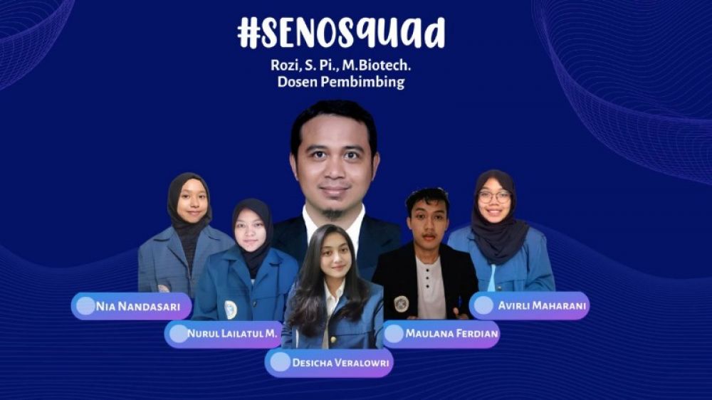 Tim Program Kreativitas Mahasiswa Kewirausahaan (PKM-K) Universitas Airlangga (UNAIR) yang diketuai oleh Desicha Veralowri menciptakan sebuah terobosan baru berjudul SENOSAN (Serbuk Nanopartikel Chitosan). (Ist) 