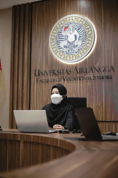 Septyani Prihatiningsih SKM MKKK dosen D3 Prodi Keselamatan Kesehatan Kerja Fakultas Vokasi Universitas Airlangga Surabaya. (Ist) 