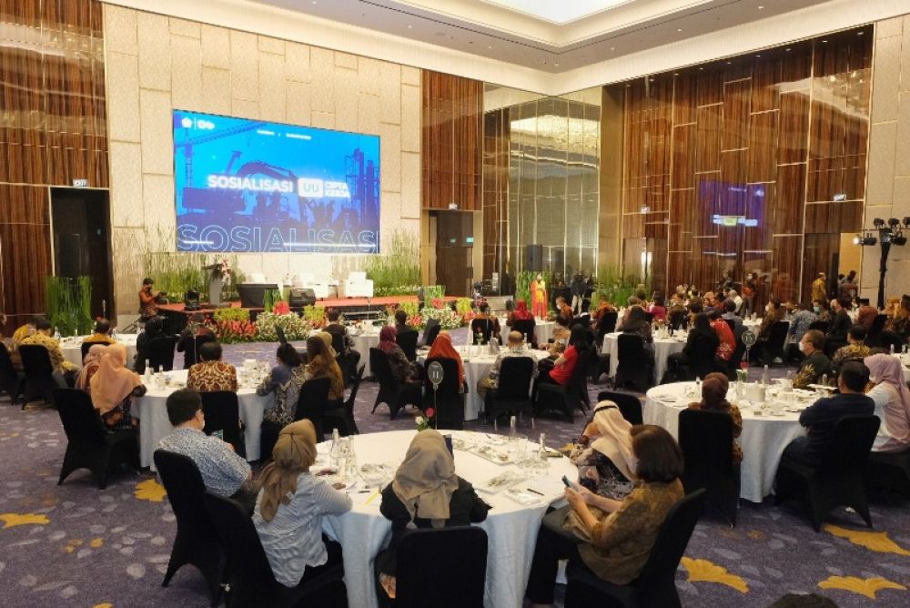 Sosialisasi Undang-undang Cipta Kerja klaster perpajakan di Surabaya. (Ist) 