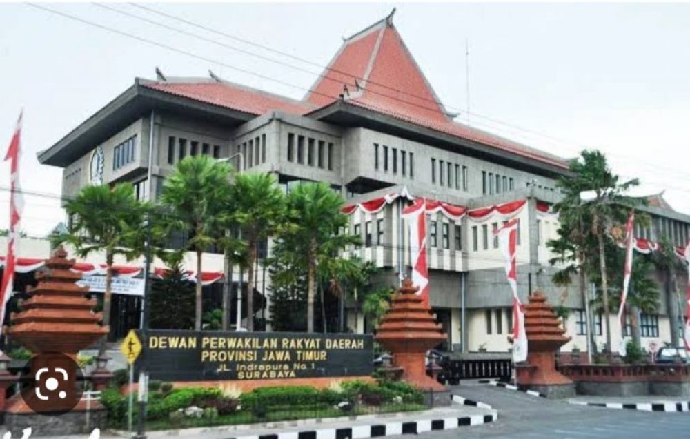 Gedung DPRD Provinsi Jawa Timur. (Ist) 